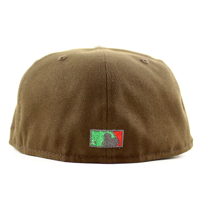 San Francisco Giants 2007 All Star Game New Era 59Fifty Fitted Hat (Walnut Stone Green Under Brim)