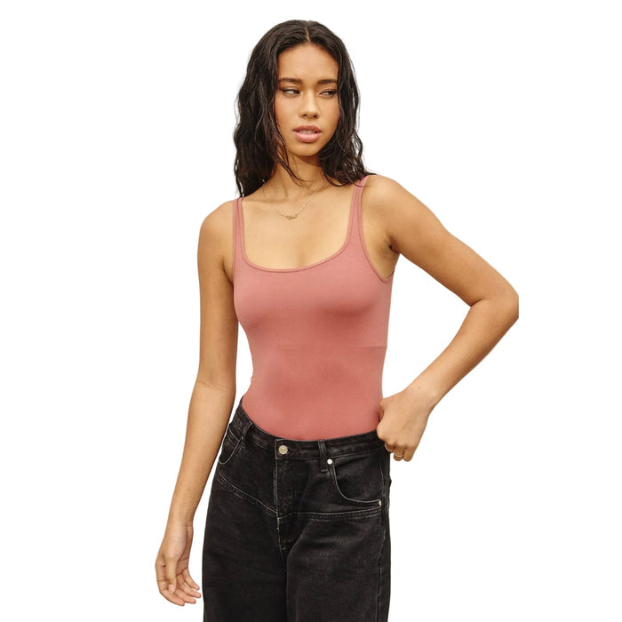 Seamless Square Neck Bodysuit