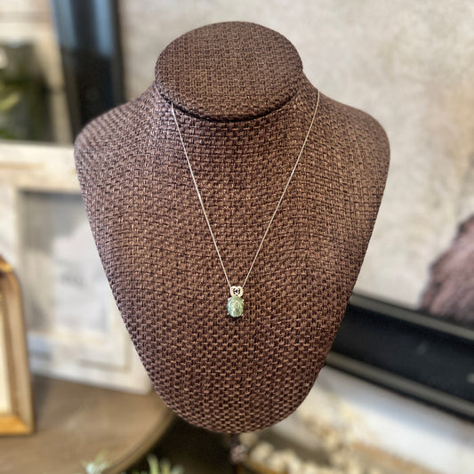 Seraphinite Stone Necklace