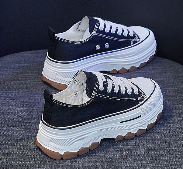 SH416 - Korean High Top Canvas Shoes