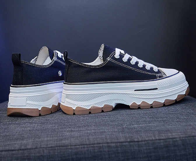 SH416 - Korean High Top Canvas Shoes