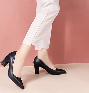 SH452 - Korean Pointed Toe Work Shoes