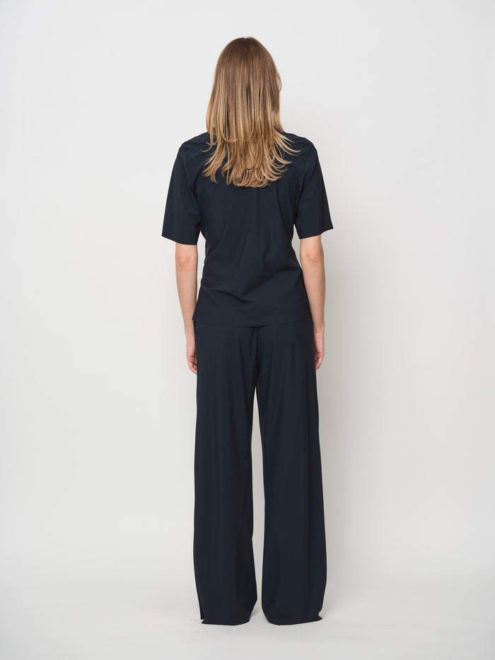 Side Tie Wrap Shirt