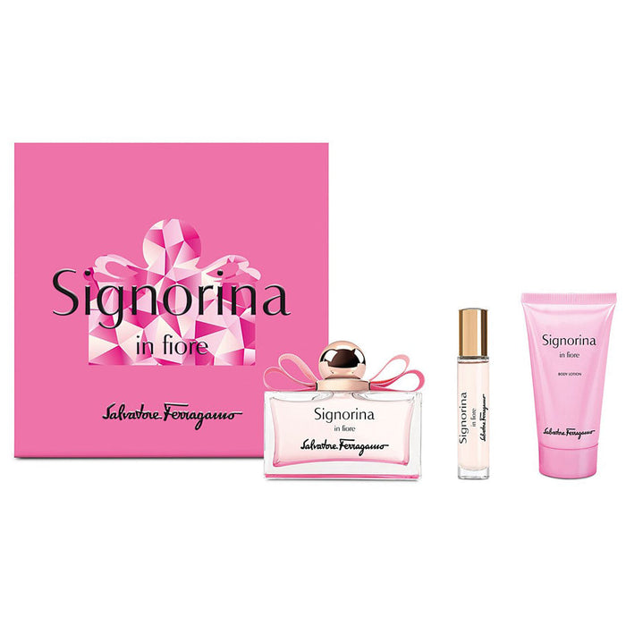 Photo of Signorina In Fiore by Salvatore Ferragamo for Women 3.4 oz EDT Gift Set