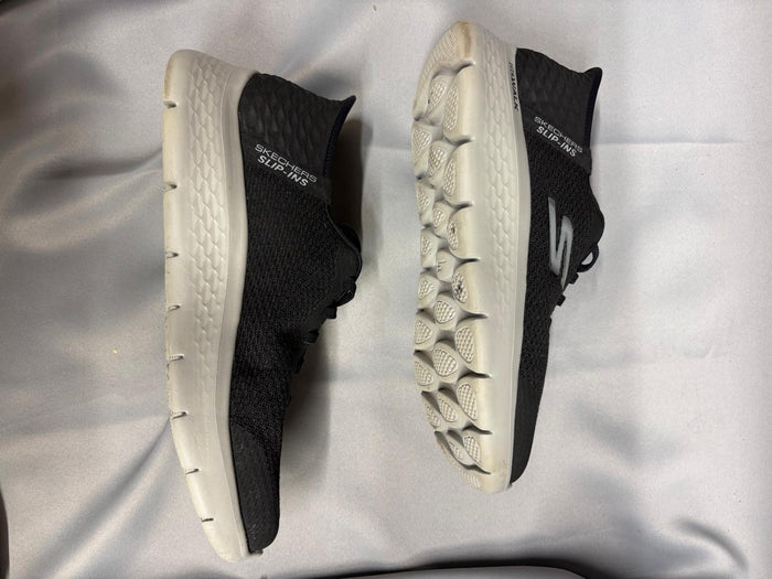 Skechers Slip-Ins Black Trainers UK 7 EU 41 Mesh Go Walk Sneakers