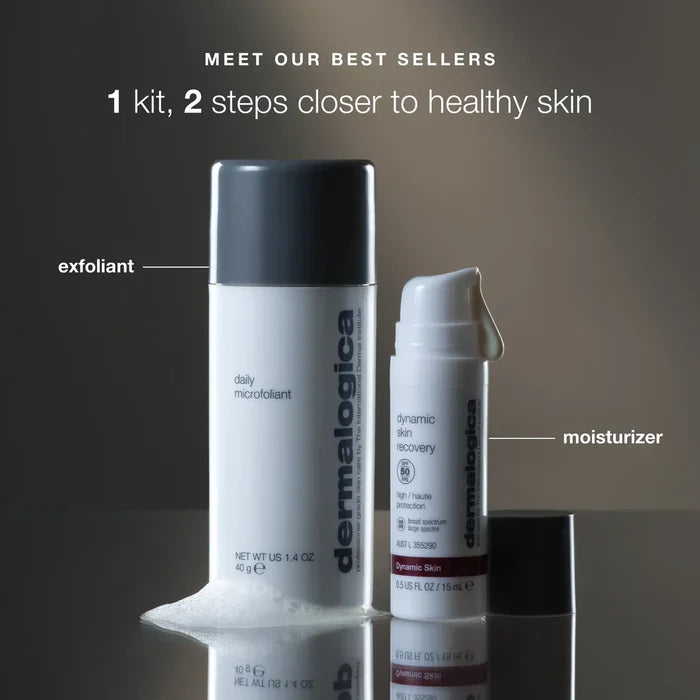 skin transformation duo (daily microfoliant + dynamic skin recovery spf 50) (exp: Feb'27)