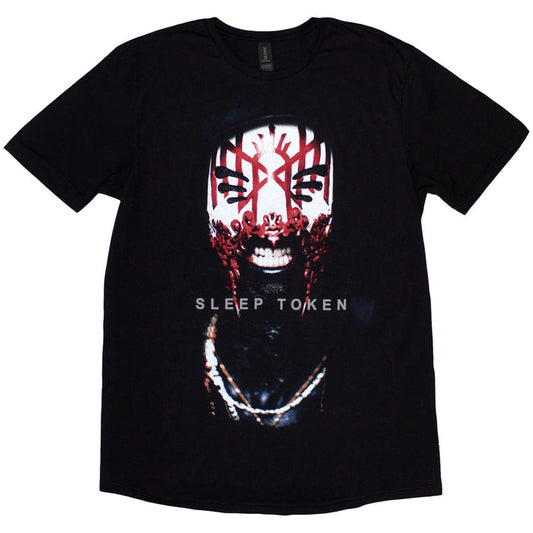 SLEEP TOKEN - AFORD MASK - T-Shirt Black