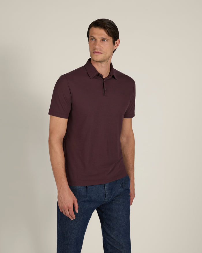 Slim fit IceCotton polo shirt