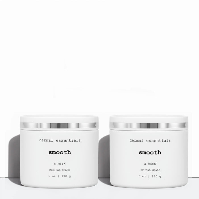 gently exfoliating self warming facial mask to remove impurities, reduce pore size and protect from free radical damage by dermal essentials