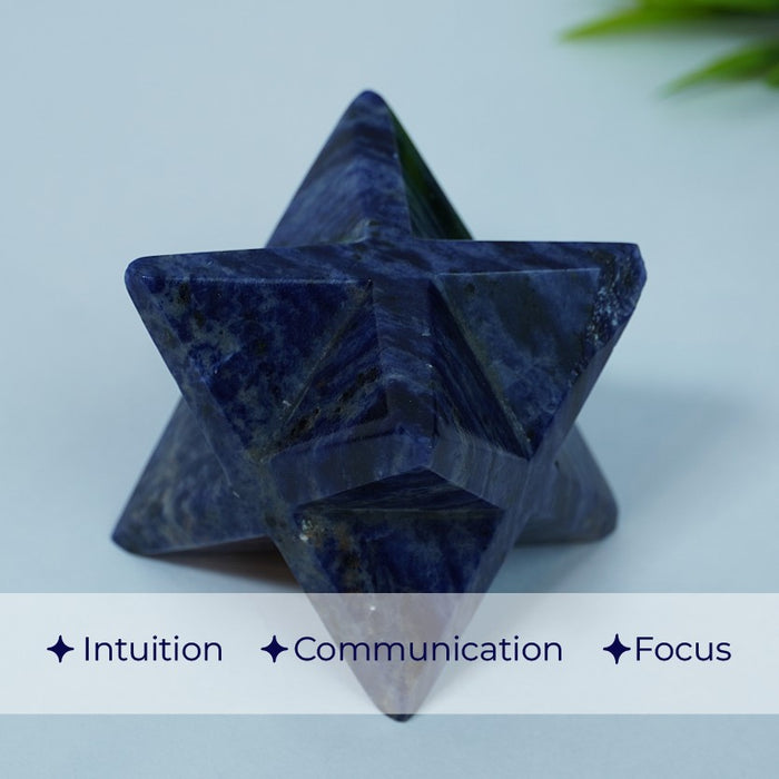 Sodalite Merkaba Big Star