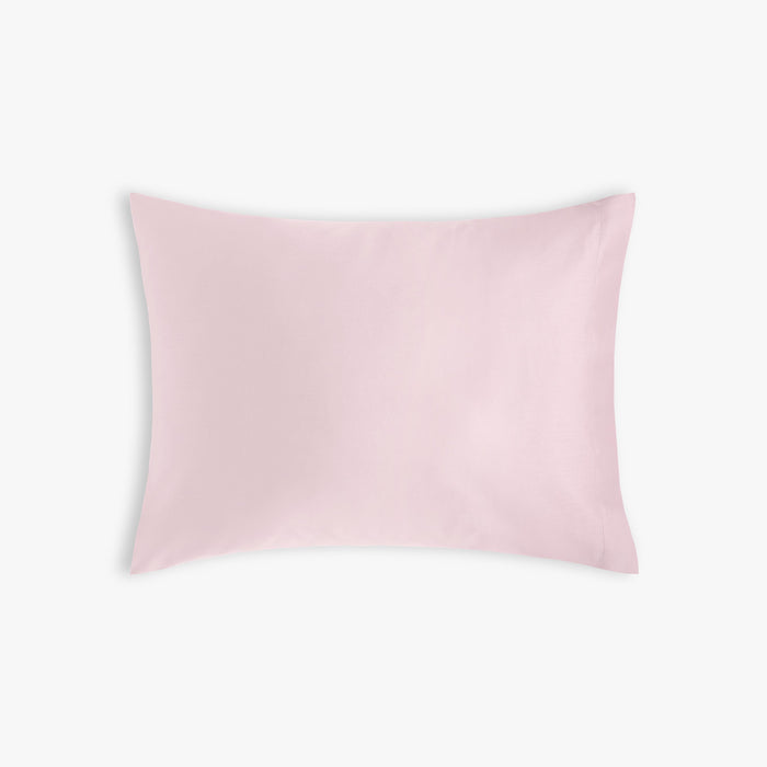 Solid Standard Pillowcase in Rose