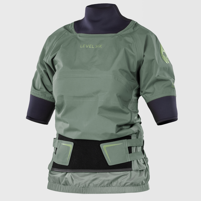 Solstice Women's Semi-Dry Top - Exhaust Lite — Basil