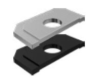 Stackable packer 3mm thick for Madrid Face Mount Spigot - Image 2
