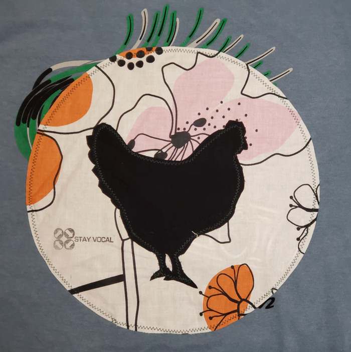 Stay Vocal T-Shirt - Animal Silhouette Patch