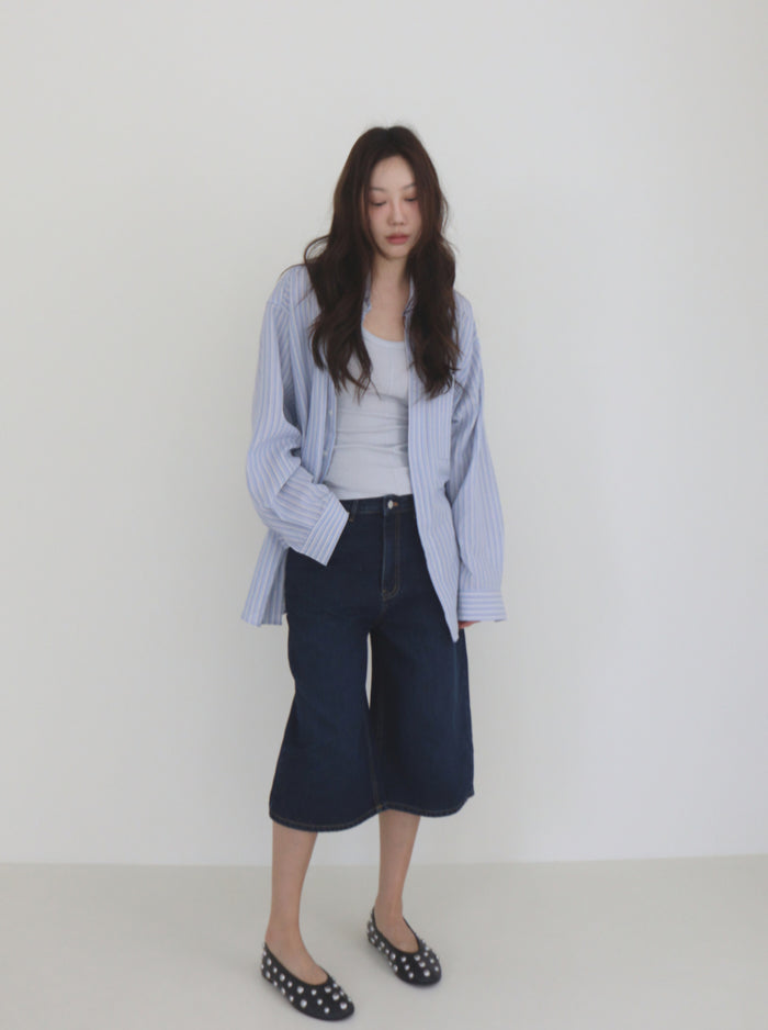Stripe Over Shirt