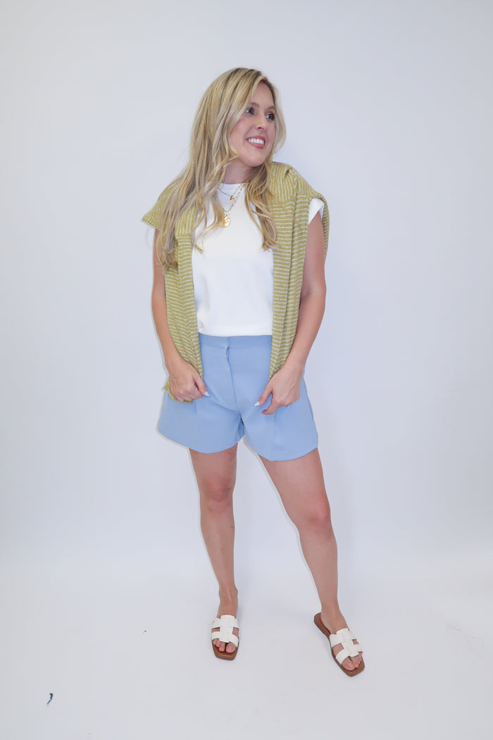 Summer Agenda Wide Leg Shorts - The Pink Tulip Clothing