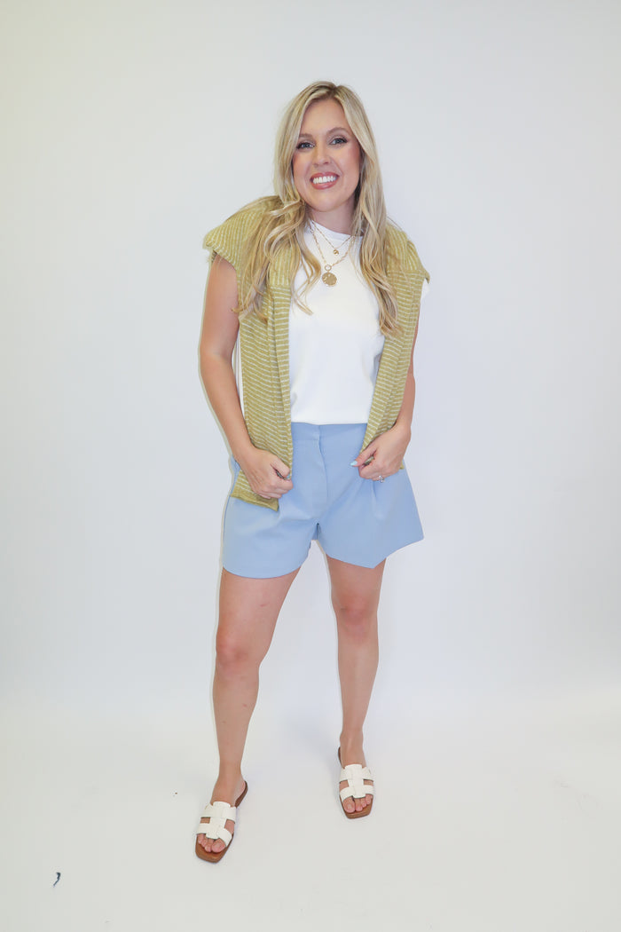 Summer Agenda Wide Leg Shorts - The Pink Tulip Clothing