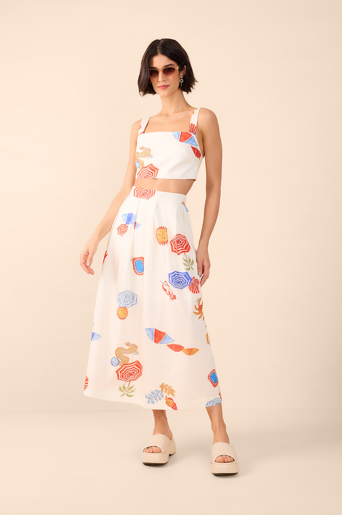 Sun Print Midi Skirt_1