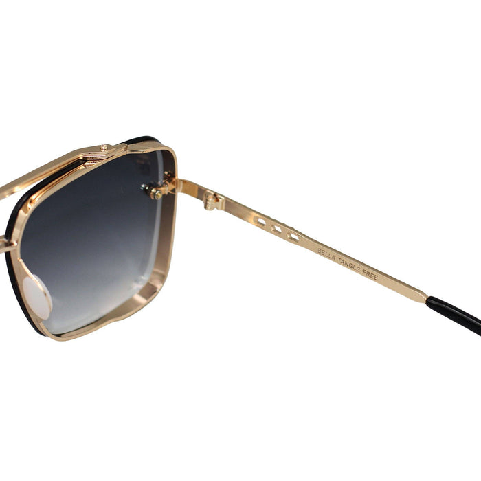 Sunglasses-Bella Light Black Gold Tangle Free