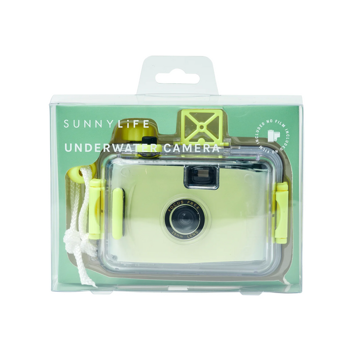 sunnylife neon green underwater camera