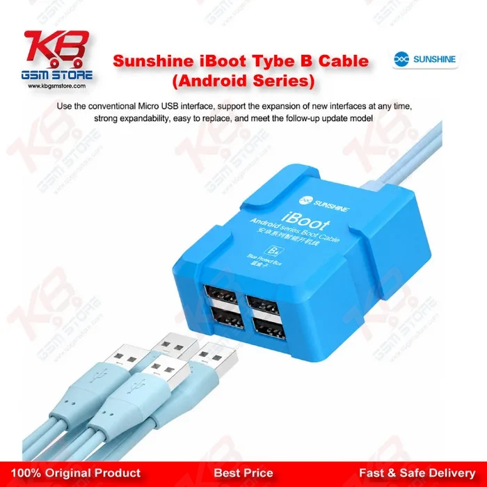 Sunshine iBoot B Android Series Boot Power Cable – Dead Phone Repair Tool