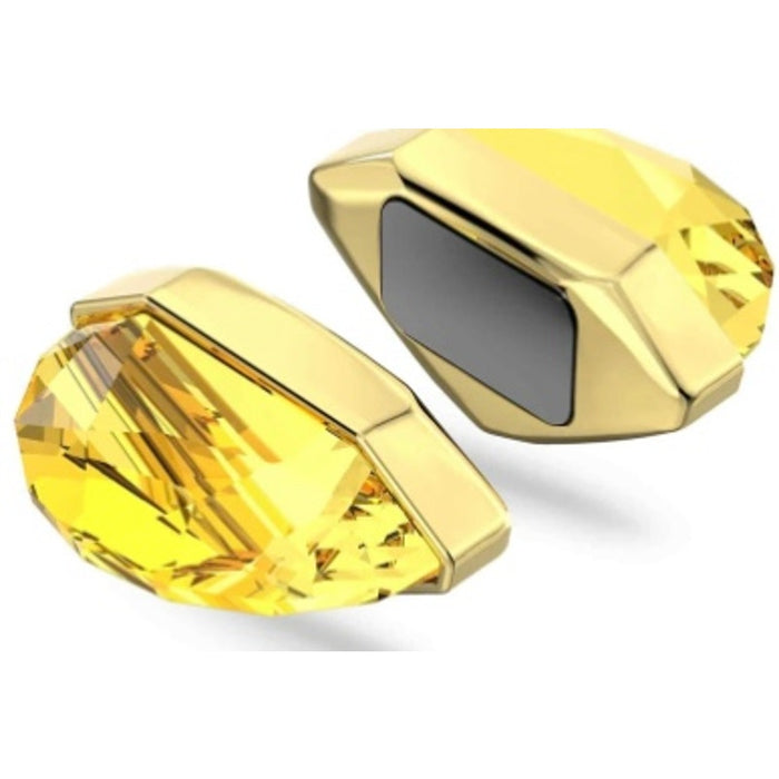 Swarovski Crystal Lucent Ear Cuff, Single, Magnetic, Yellow, Gold-Tone*New