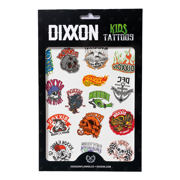 Temporary Dixxon Tattoo Sheet