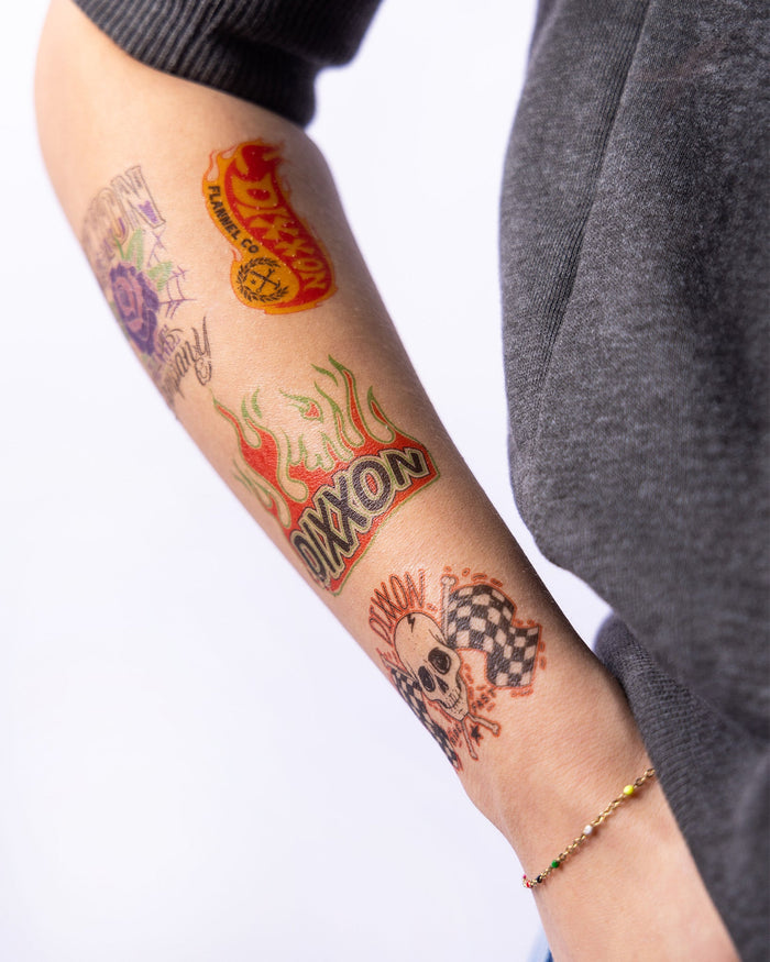 Temporary Dixxon Tattoo Sheet - Dixxon Flannel Co.