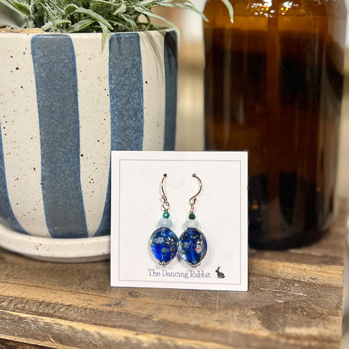 Terrarium Glass Earrings