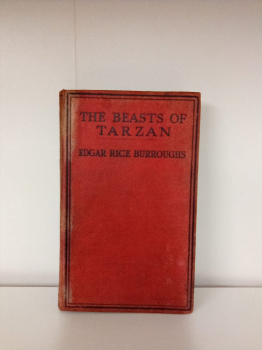 The Beasts of Tarzan by Edgar Rice Burroughs Book - 1920 Thirteenth Edition Copy