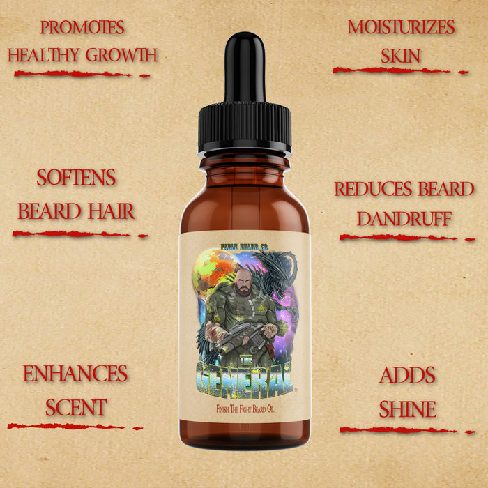 The General - Beard Oil & Butter Kit - Sweetened Tobacco, Sandalwood Aftershave, Cosmic Bergamot