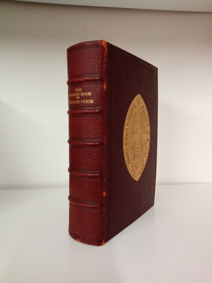 The Oxford Book of English Verse-1910- Owen's Grammar School Binding