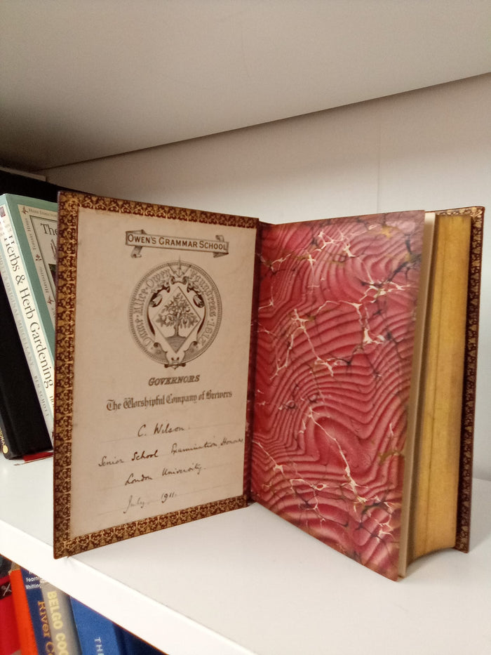The Oxford Book of English Verse-1910- Owen's Grammar School Binding