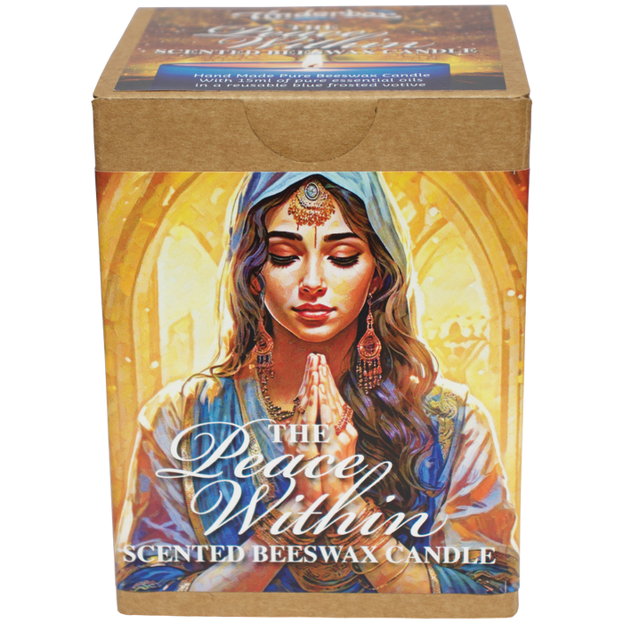 The Peace Within - Scented Beeswax Candle