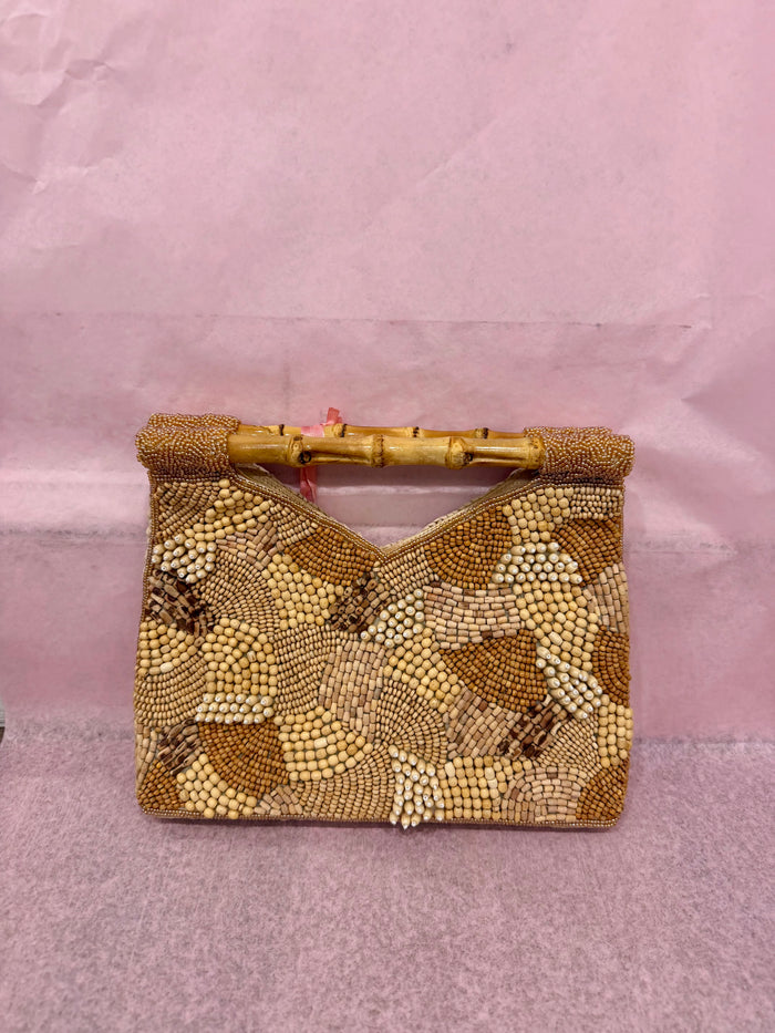 Tiana Bamboo Cut Out Handle Purse - Multiple Colors!
