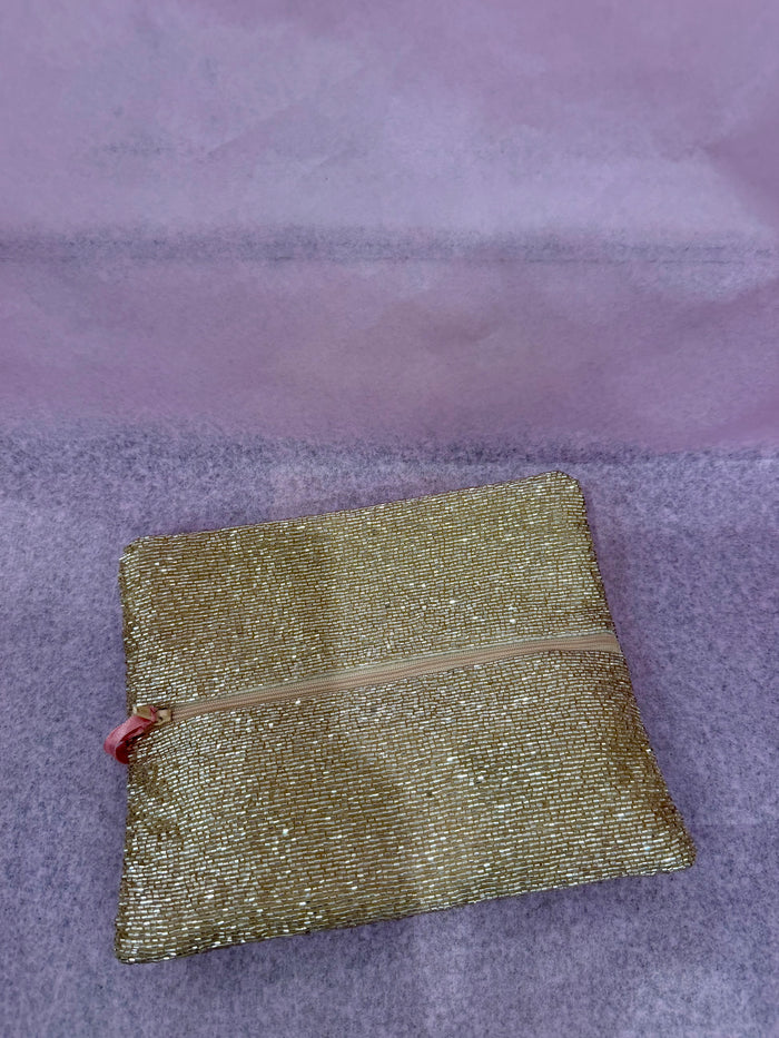 Tiana Fold Over Beaded Clutch - Multiple Colors!