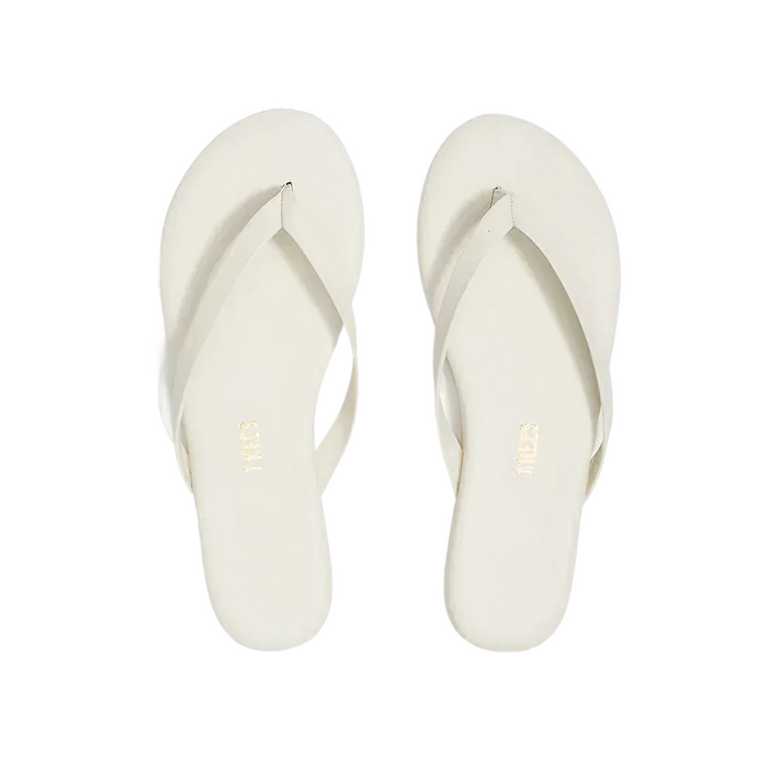 tkees cream boyfriend flip flop