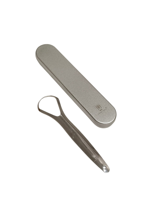 Tongue Cleaner w/ Travel Tin
