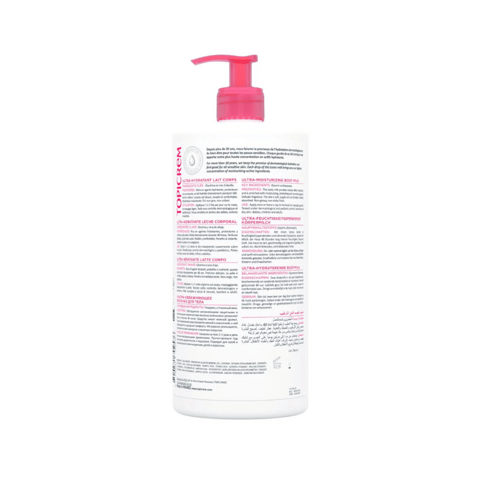 Topicrem Ultra-Moisturizing Body Milk 1000ml