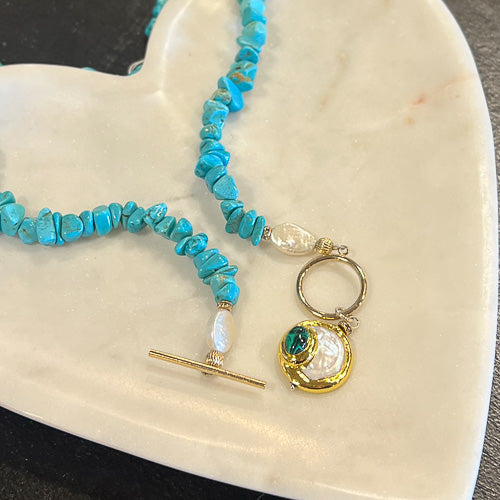 Turquoise & Pearl Jewelry