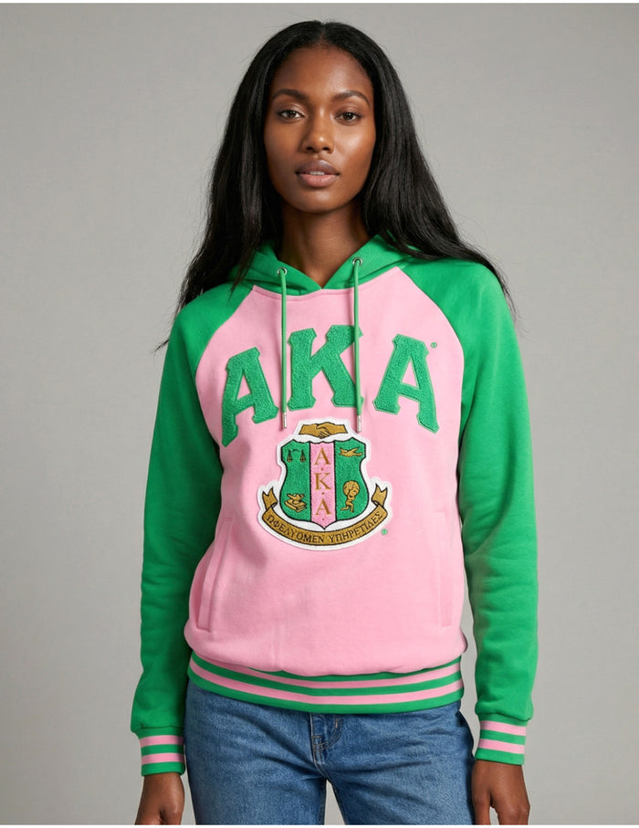 Two-Tone Pullover Hoodie