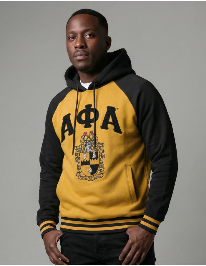 Two-Tone Pullover Hoodie