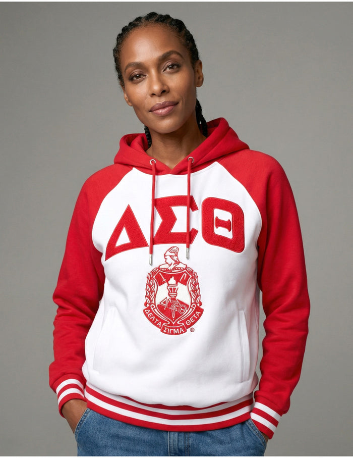 Two-Tone Pullover Hoodie