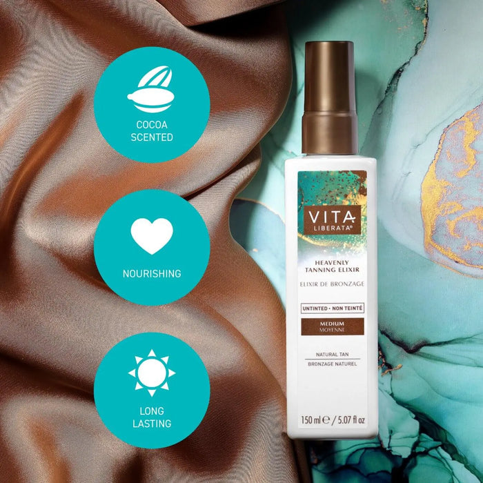 UNTINTED HEAVENLY TANNING ELIXIR MEDIUM Vita Liberata