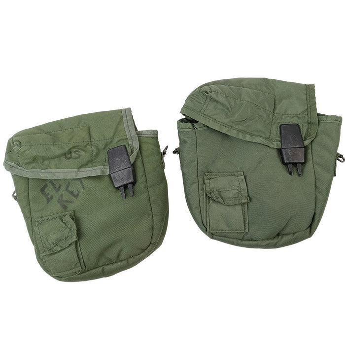 USGI 2QT. Olive Drab Canteen Cover - US Army Surplus - Canteens & Bottles