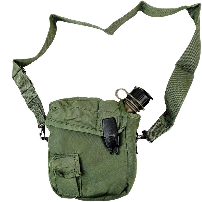 USGI 2QT. Olive Drab Canteen Cover - US Army Surplus - Canteens & Bottles