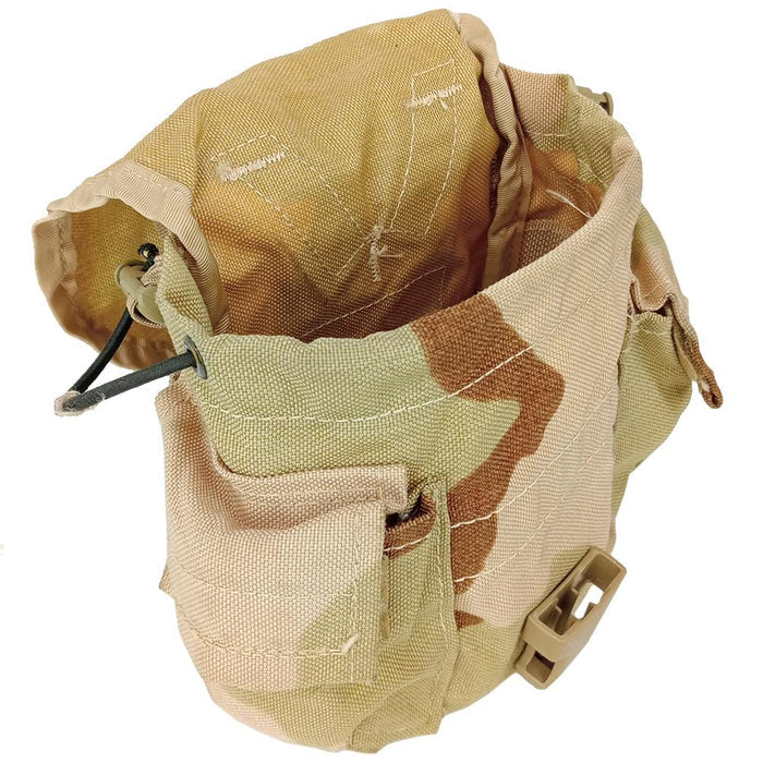 USGI 3 Colour Desert Canteen Pouch - US Army Surplus - Canteens & Bottles