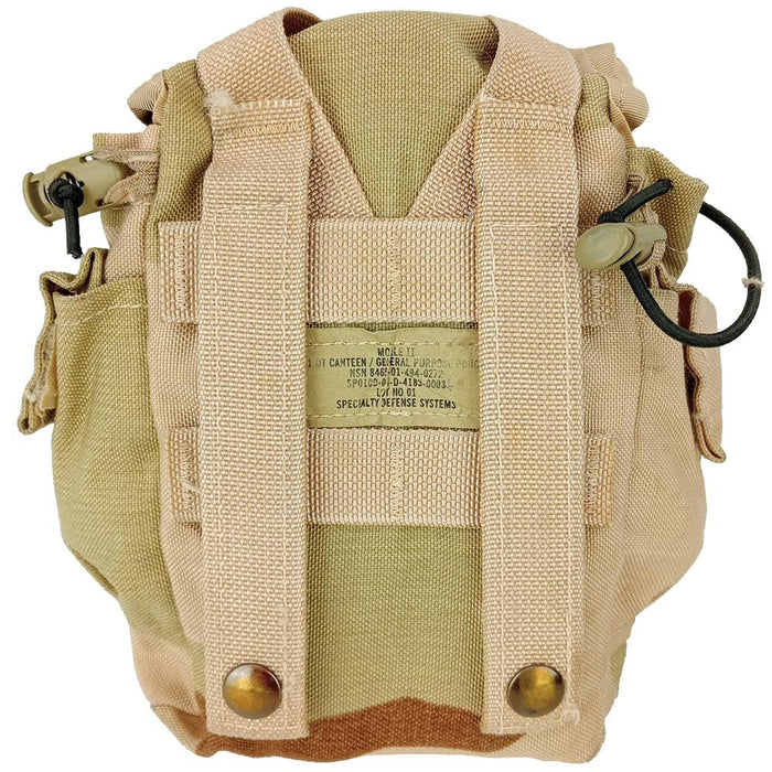 USGI 3 Colour Desert Canteen Pouch - US Army Surplus - Canteens & Bottles