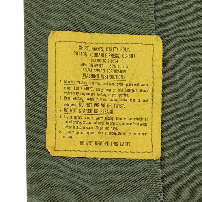 USGI OG-507 Utility Shirt - US Army Surplus - Field Shirts