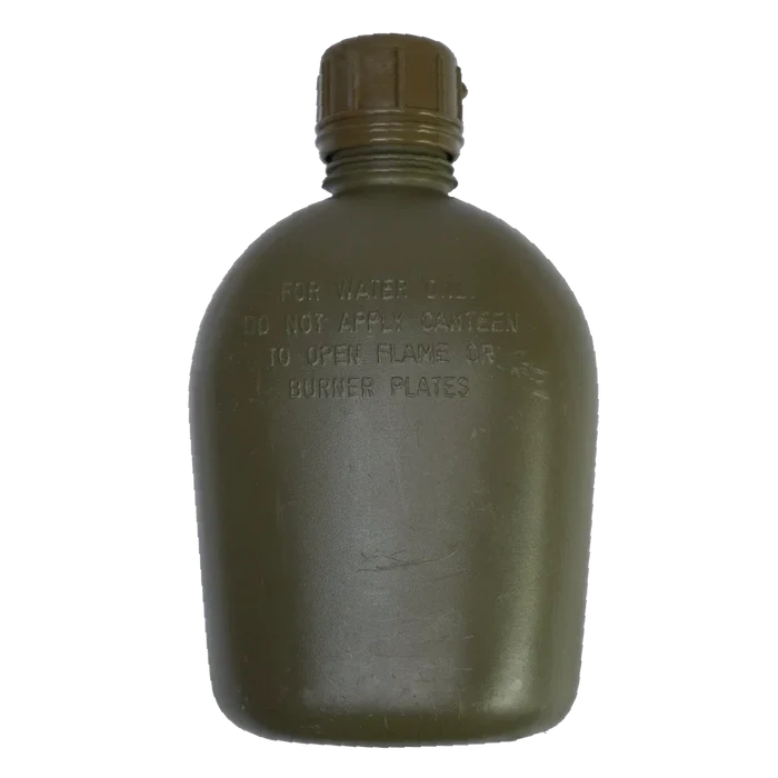 USGI Olive Drab NBC Cap Canteen - US Army Surplus - Canteens & Bottles